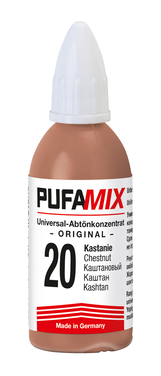 Pufas Pufamix Universal Abtön- 20 ml Konzentrat PG1 20 Kastanie